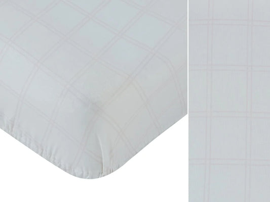 Kipp Whinny Plaid Fitted Bassinet Sheet - Pink