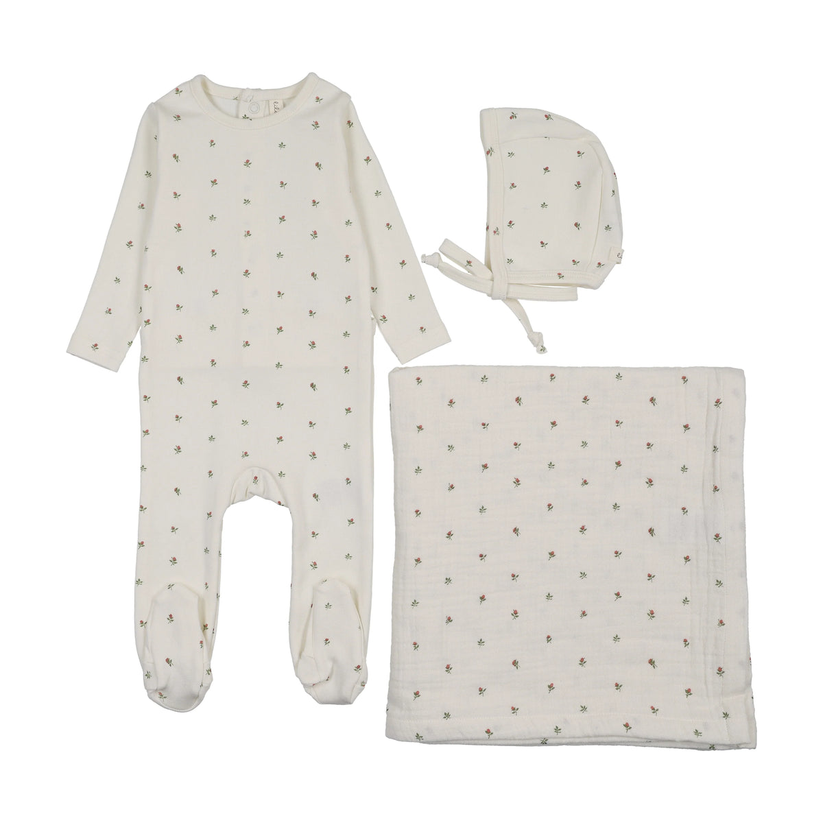 Lilette Bitsy Floral Layette Set