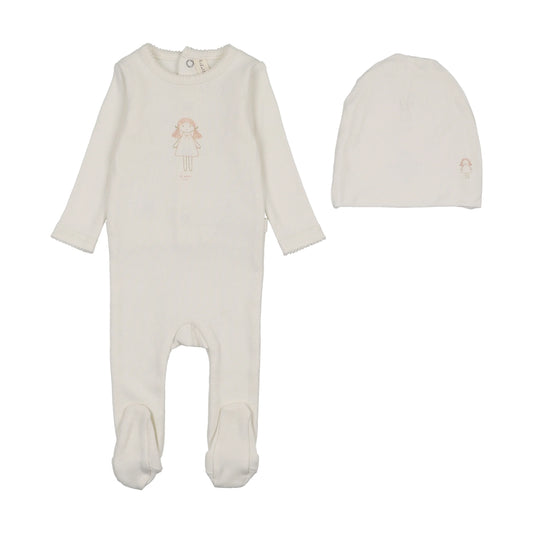 Lilette Molly Dolly Footie Set