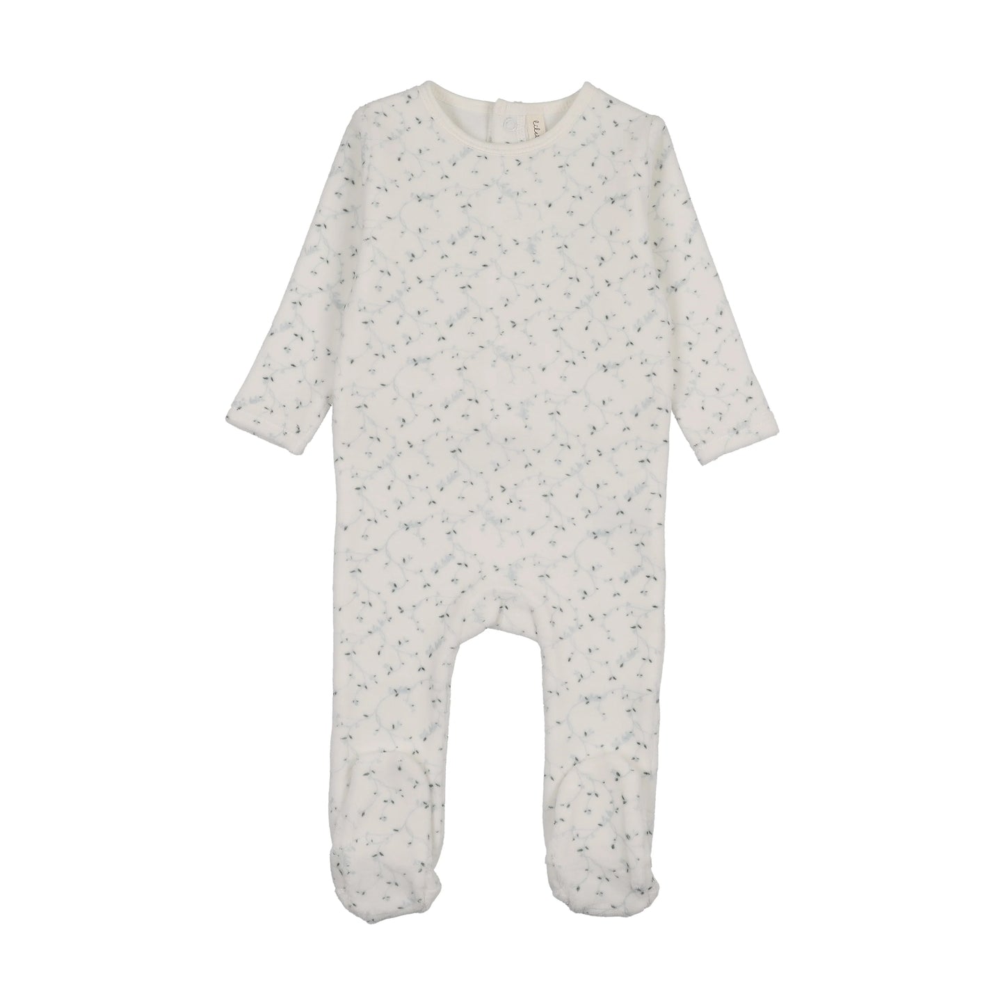 Lilette Branch Velour Footie