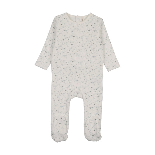 Lilette Branch Velour Footie