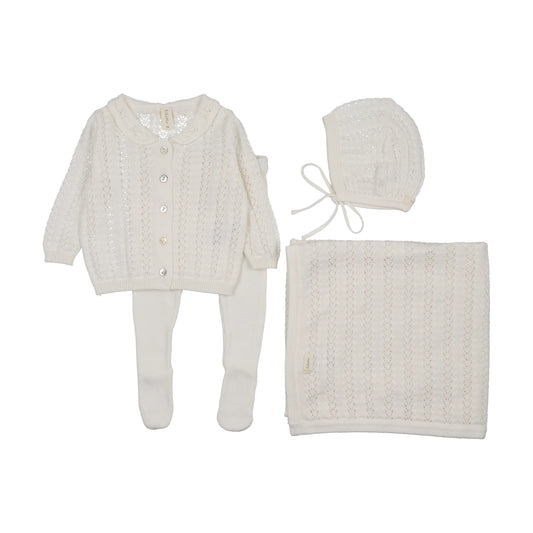 Lilette Crochet Bris Set + Blanket