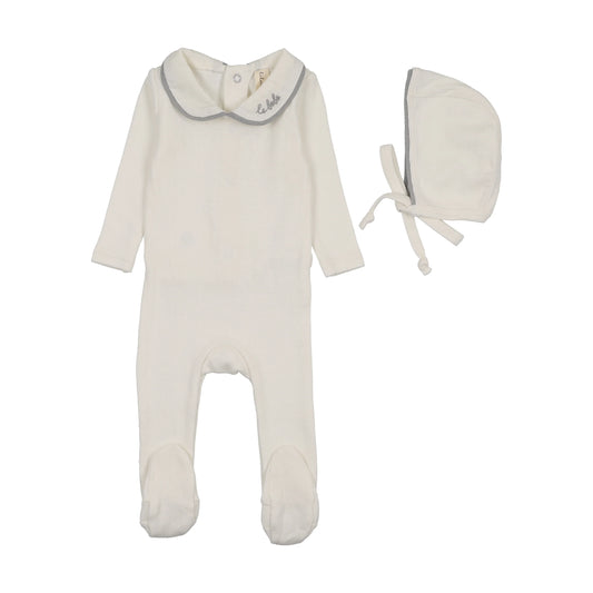Lilette Le Bebe Pointelle Footie Set