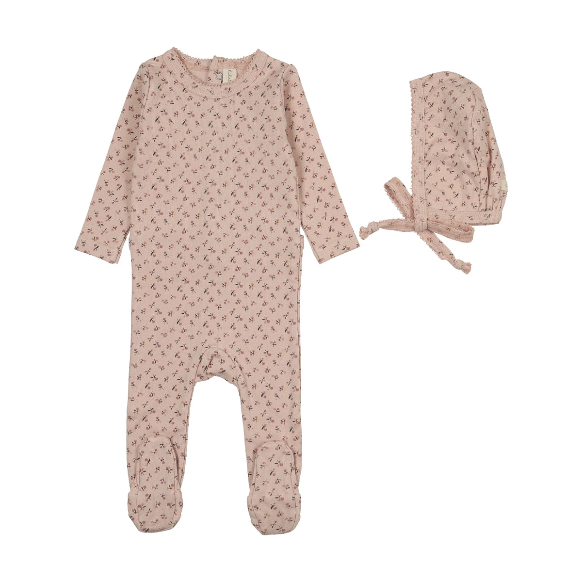 Lilette Cherry Blossom Footie Set