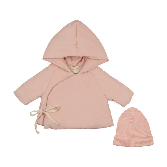 Mema Knit Corduroy Jacket + Beanie
