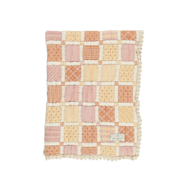 Bebe Organic Mai Patchwork Blanket
