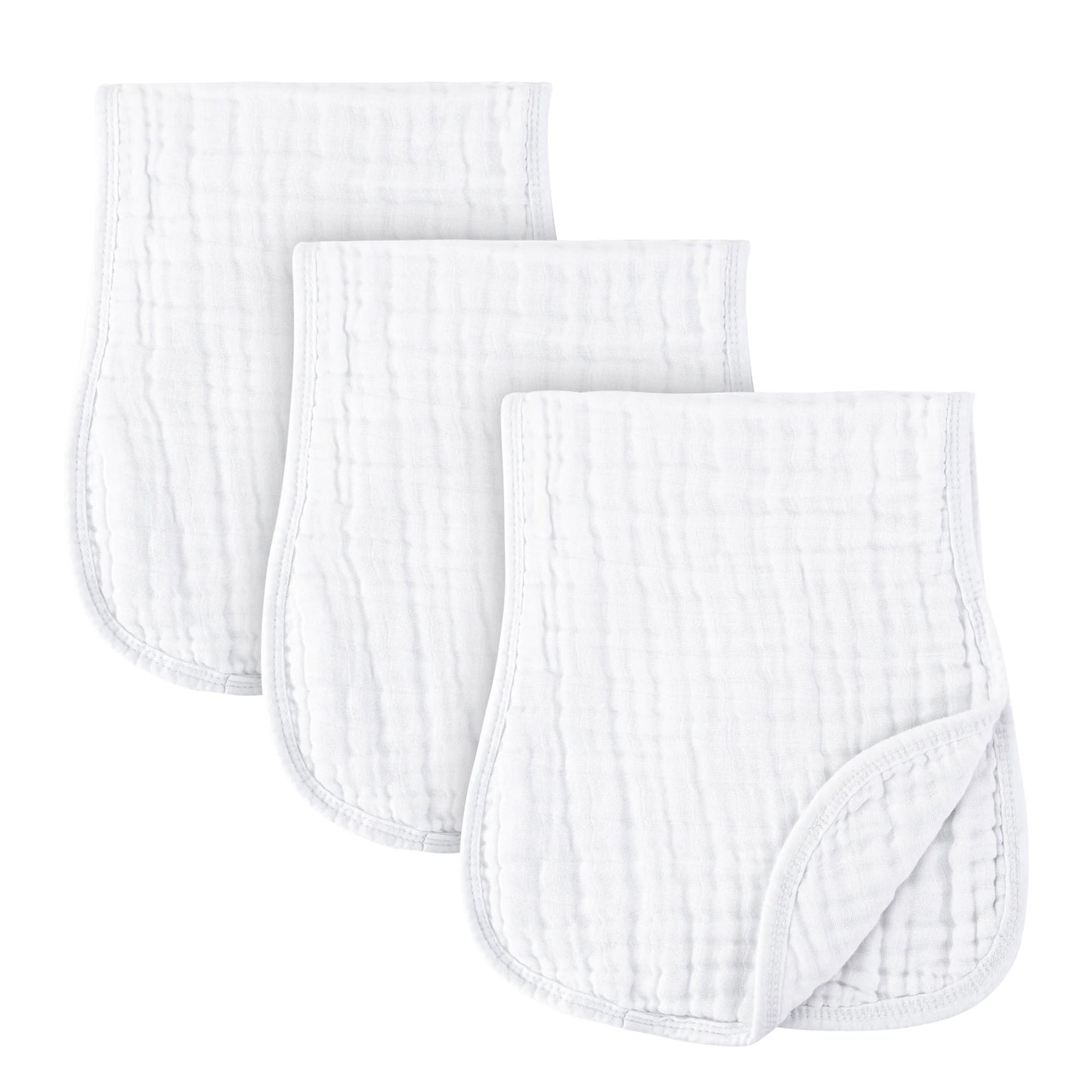 Ely's & Co Muslin Burp Cloths (Three Pack)