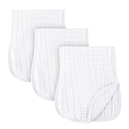 Ely's & Co Muslin Burp Cloths (Three Pack)