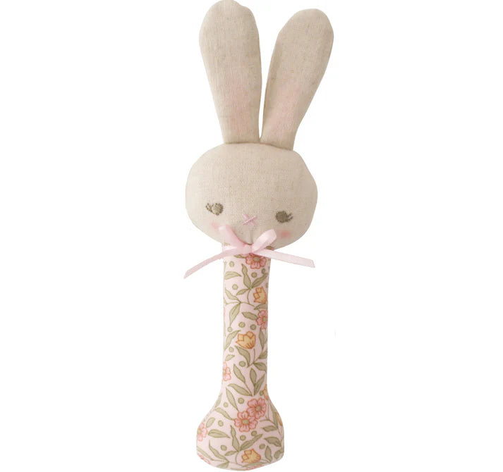Alimrose Baby Bunny Stick Rattle