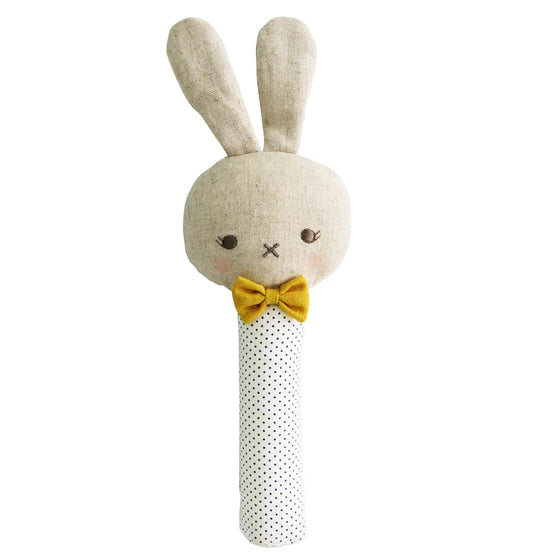 Alimrose Roberta Bunny Squeaker Spot Pink