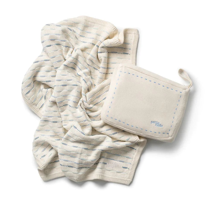 Petit Belle Weave Knit Blanket