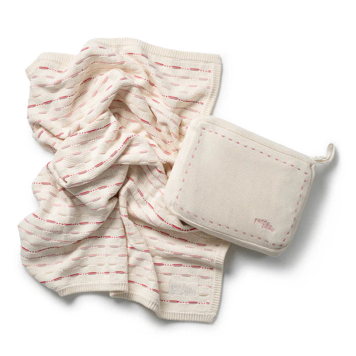 Petit Belle Weave Knit Blanket