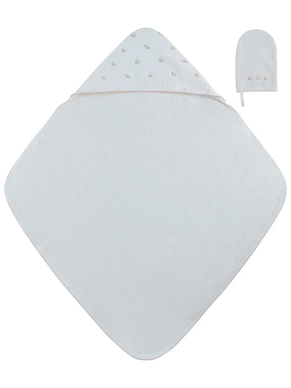 Kipp Petits Amis Towel & Mitt Set - Pink