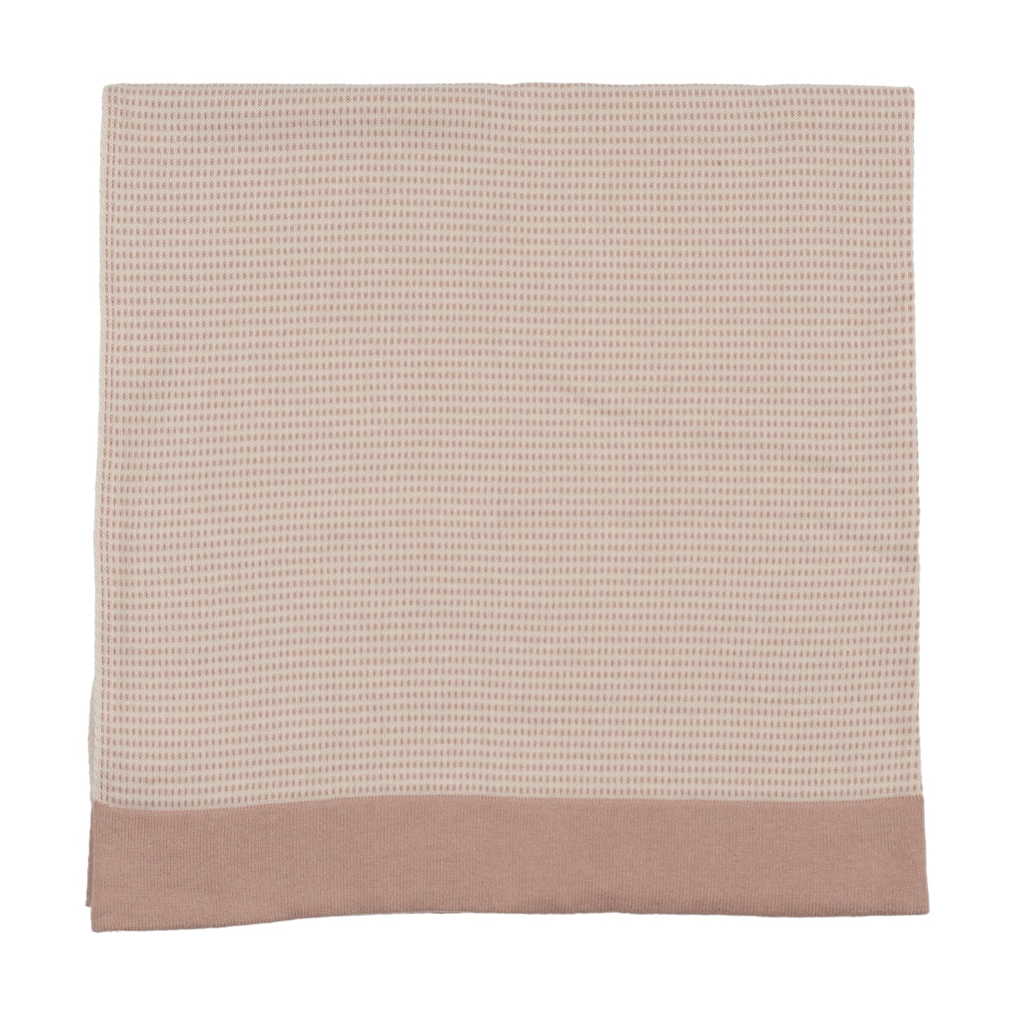 Lilette Two Tone Knit Blanket