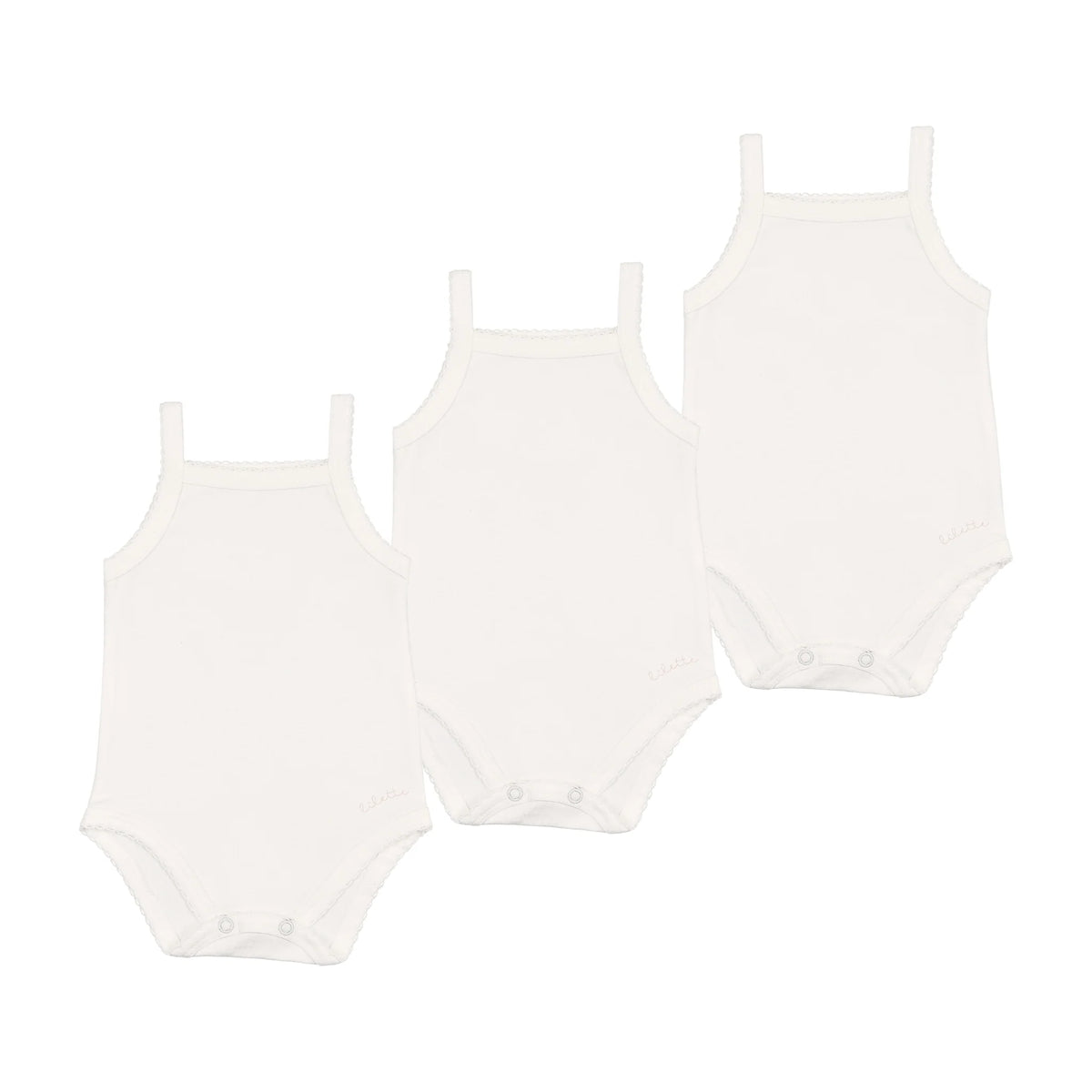 Lilette Baby Girls Undershirt 3 Pack