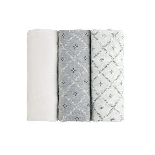 Ely's & Co Hypoallergenic Muslin Burp Cloth