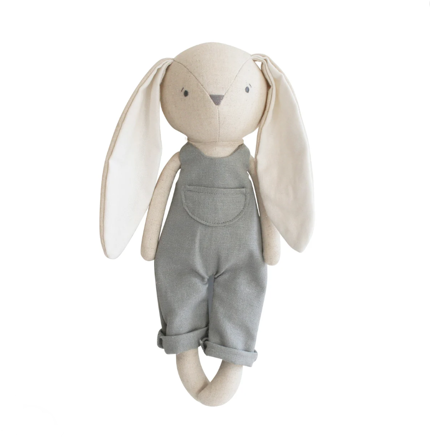 Alimrose Oliver Bunny 28cm Grey
