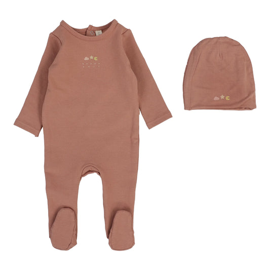 Lilette Dreamy Graphic Footie Set