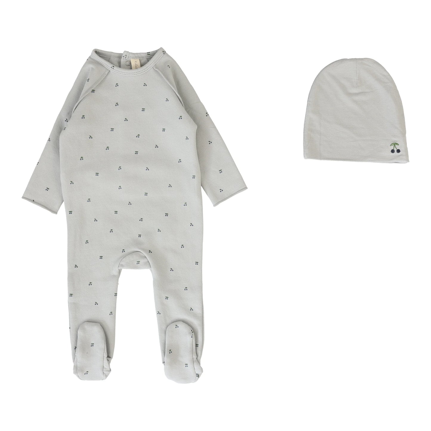 Lilette Cherry Print Footie Set