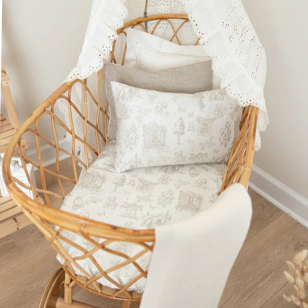 Petit Belle Bassinet Sheet Set