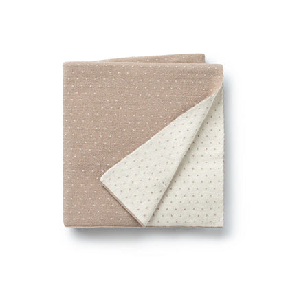 Domani Home Dotty Knit Baby Blanket