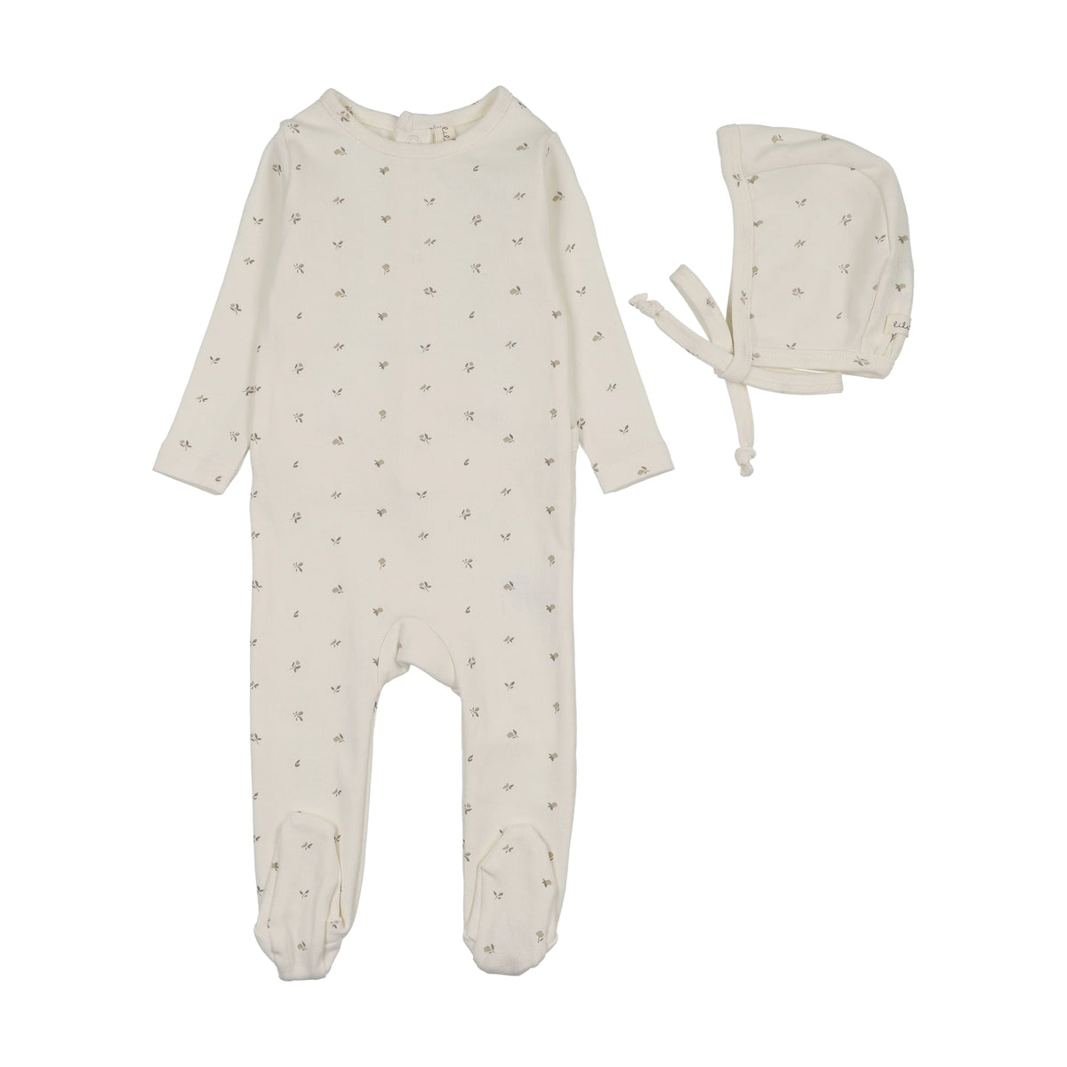 Lilette Bitsy Floral Footie Set