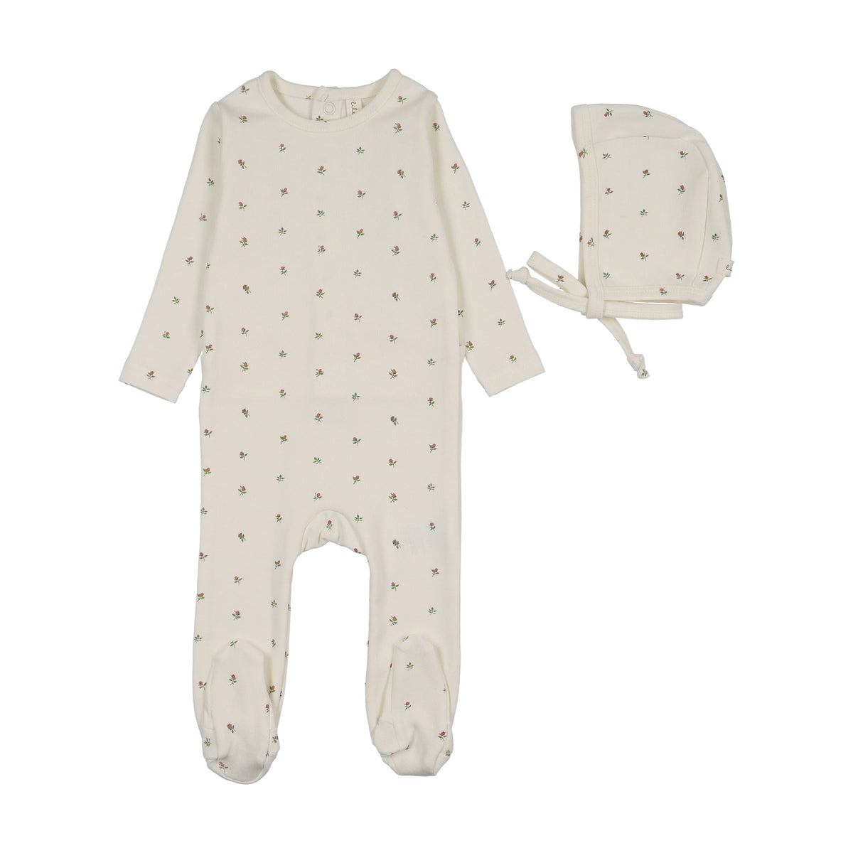 Lilette Bitsy Floral Footie Set