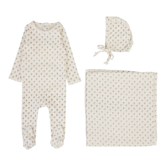 Lilette Ballard Print Layette Set