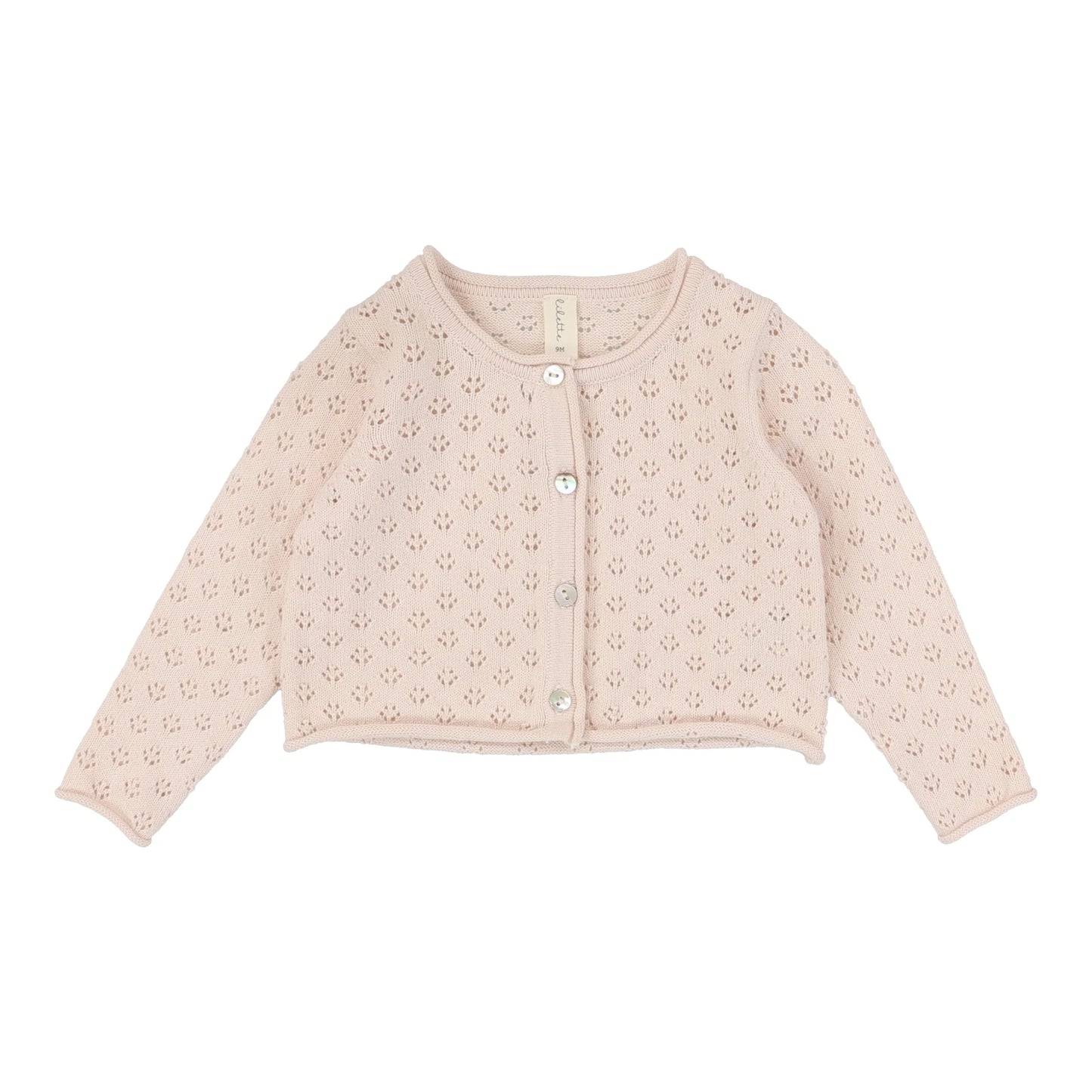 Lilette Knit Pointelle Cardigan