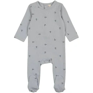 Bonjoy Anchored Elegance Footie Set