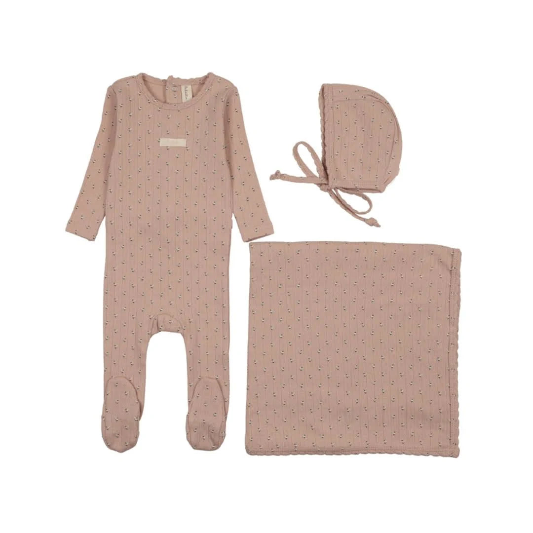 Lilette Floret Print Layette Set