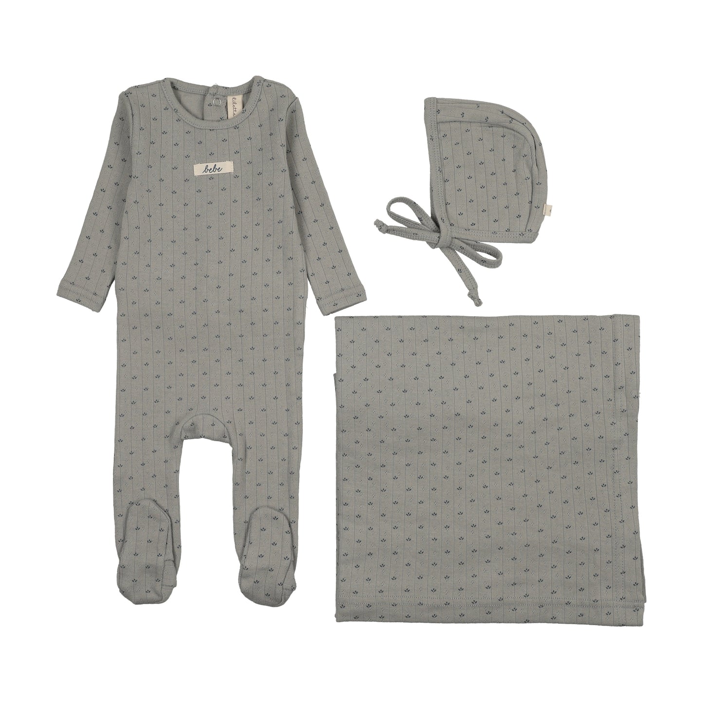 Lilette Floret Print Layette Set